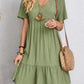 🎁Hot Sale 49% Off⏳Retro V-neck Loose Casual Dress