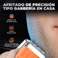 Mini afeitadora eléctrica rotativa portátil para hombre