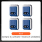Mini afeitadora eléctrica rotativa portátil para hombre