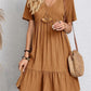 🎁Hot Sale 49% Off⏳Retro V-neck Loose Casual Dress