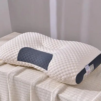 Almohada de masaje antibacteriana de soporte para el cuello que ayuda a dormir