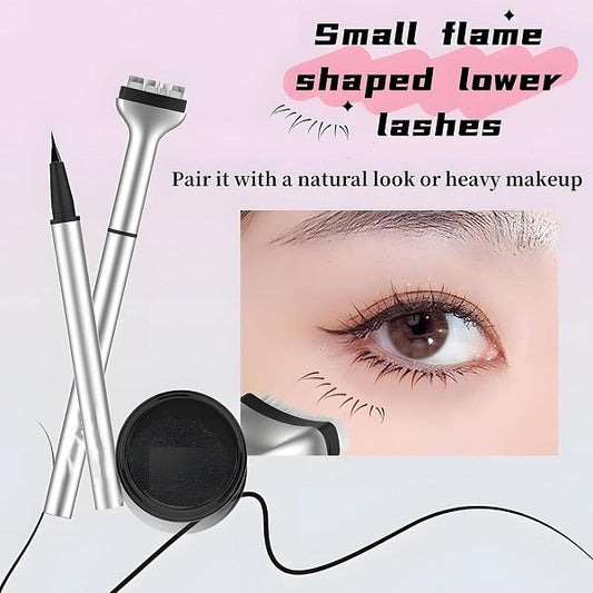 🔥2-in-1 Eyeliner & Lower Eyelash Stamp Set