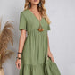🎁Hot Sale 49% Off⏳Retro V-neck Loose Casual Dress