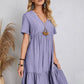 🎁Hot Sale 49% Off⏳Retro V-neck Loose Casual Dress