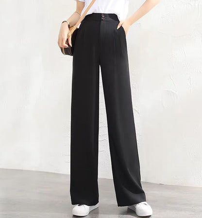 🔥50% DE DESCUENTO🔥Pantalones informales de pierna ancha para mujer💞Compra 2, envío gratis💞