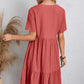 🎁Hot Sale 49% Off⏳Retro V-neck Loose Casual Dress