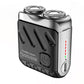Portable Mini Small Steel Cannon Rotary Dual Ring Electric Shaver