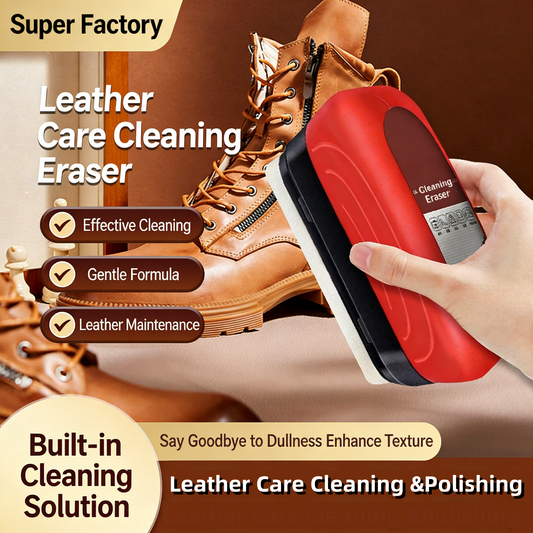 ✨ Cepillo multiusos para el cuidado del aceite del cuero: repara fácilmente los arañazos del cuero 🧼