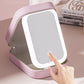 Integrated Make-up Storage Box with Light-Filled Mirror