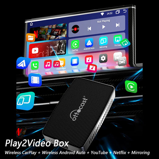 ⏰LAST DAY - 50% off⏰Wireless CarPlayAndroid Auto & YoutubeNetflix Adapter