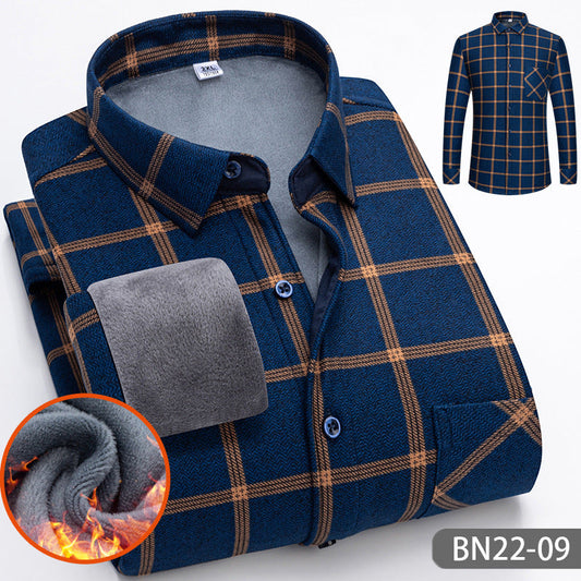 🌲Christmas Sale 50% OFF🌲Men's casual thickened warm shirts