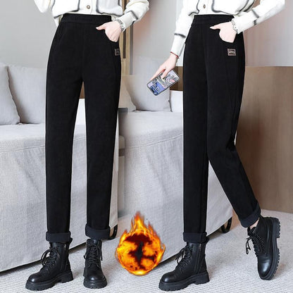 🎁Hot Sale 49% OFF⏳Women's High-waist Warm Faux Fleece-lined Pants