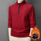 🔥Men's Quarter Zip Pullover with Plush Lining - Buy 2 Get Free Shipping