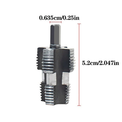 20/25mm Pipe Tap for PPR PPE with Hex Shank（50% OFF）