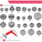 🧰✅24pcs Pneumatic Brake Caliper Compression Tool