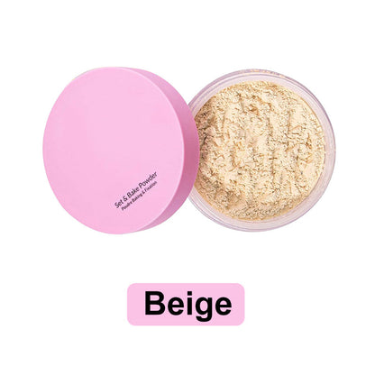 💥New Year Hot Sale🔥Loose Cosmetic Setting Powder with Extra Fluffy Puff