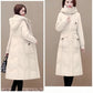 ❄️Winter Specials❄️ Medium-Length Thickened Hooded Lapel Cotton Coat