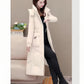 ❄️Winter Specials❄️ Medium-Length Thickened Hooded Lapel Cotton Coat