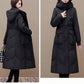 ❄️Winter Specials❄️ Medium-Length Thickened Hooded Lapel Cotton Coat