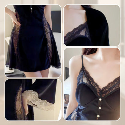 🎀Women's Sexy Camisole Lace Pajamas💕