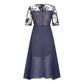 💖NEW ARRIVAL LIMITED TIME OFFER💖Elegant Embroidery Cocktail Flowy Dress