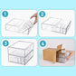 Large Capacity Drawer Transparent Organizer