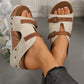 Women's Fashion Cutout Platform Wedge Sandals