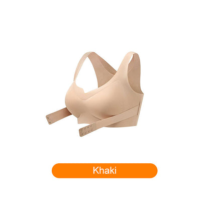 🎉Last Day Promotion-49% OFF🎉Women's Cozy Seamless Push Up Front Closure Bra