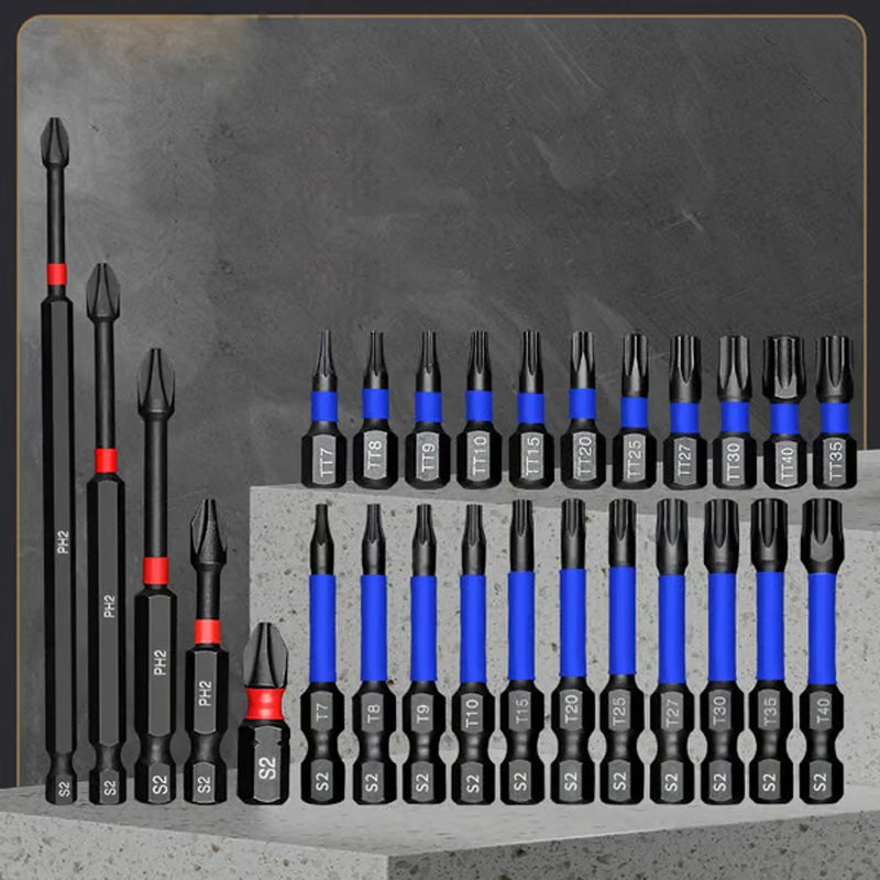 Phillips & Torx Magnetic Nut Driver Bit Set