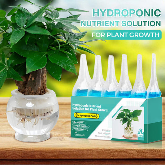 Solución nutritiva hidropónica para el crecimiento de las plantas💧💦