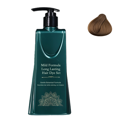 Set de Tintes para el Cabello de Larga Duración - Cobertura de Canas sin Dañar el Cuero Cabelludo