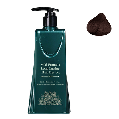 Set de Tintes para el Cabello de Larga Duración - Cobertura de Canas sin Dañar el Cuero Cabelludo