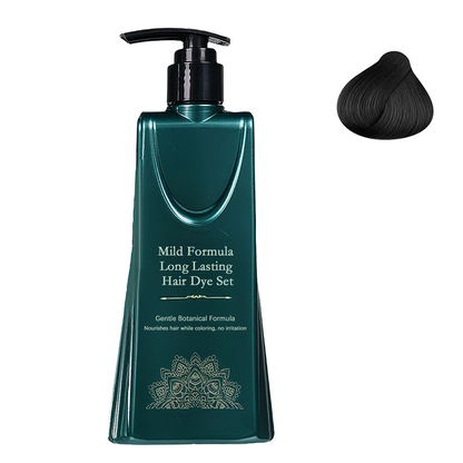 Set de Tintes para el Cabello de Larga Duración - Cobertura de Canas sin Dañar el Cuero Cabelludo