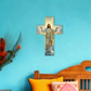 Decoración Retro de Cruz de Jesús para la Pared
