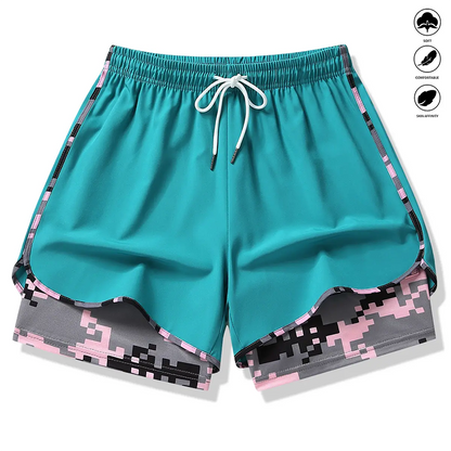⏳Oferta por tiempo limitado⏰Pantalones cortos deportivos informales para mujer con forro interior