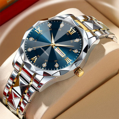 ⏰🔥 ¡50% OFF por Tiempo Limitado! ⌚ Reloj Analógico de Cuarzo para Hombre – Lujo, Elegancia e Impermeable ✨