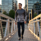 Jersey de Pesca con Manga Larga y Protección Solar para Hombre