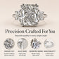 Elegante Anillo con Circonita de Corte Cuadrado