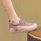 Zapatillas transpirables de suela blanda para mujer