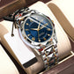 Marca de la marca impermeable de lujo Wall Wall Wall Wristwatch con luminoso