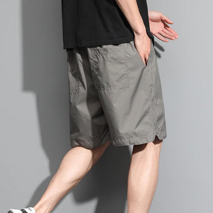 Pantalones cortos de running de malla transpirable y secado rápido para hombre
