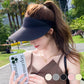 Sombrero de protección solar integrado que no deja marcas UV