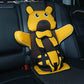 Asiento de seguridad para automóviles portátiles de dibujos animados para niños