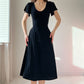 🔥 Compra 2 envío gratis 🔥  2-way dressing elegante flounce vestido