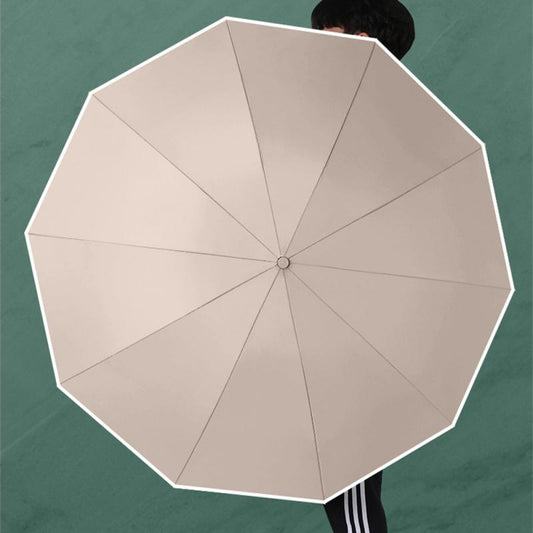 Vehicle-mounted rain or shine dual-purpose folding automatic umbrella