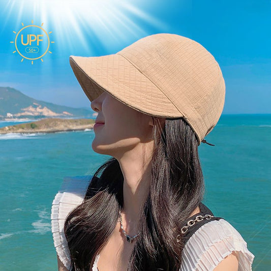 Gorra de protección solar de ala ancha para mujer (50% DE DESCUENTO)