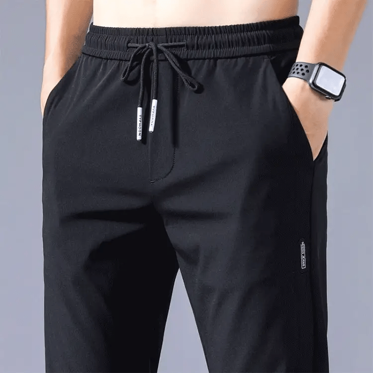 （Servicio de entrega gratuito）--Pantalones elásticos de secado rápido para hombres-2