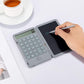 Calculadora Bloc de notas con tableta de escritura LCD de 6,5 pulgadas