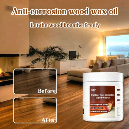 🍃✨💧Aceite de cera para madera protector contra la corrosión para uso exterior (sellado y renovación)🍃✨💧