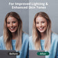 Luz LED para selfies con clip